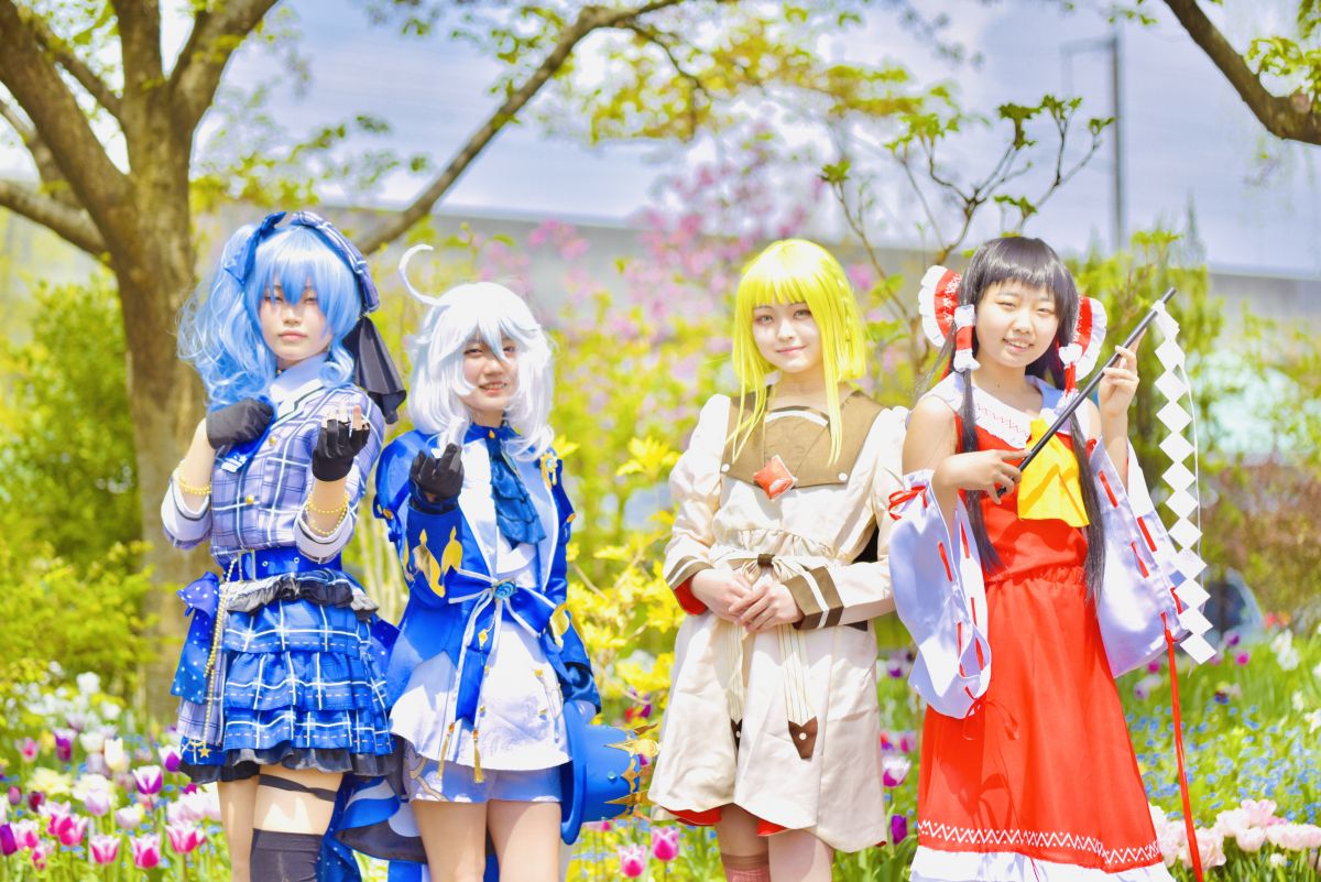 コスプレ　イベント 🌈高知アニクリ祭2026🌈 📸写真レポート 【県民体育館 お出迎え｜4月12