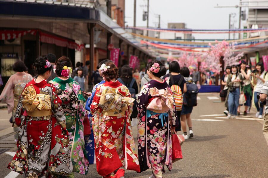 着物 祭り