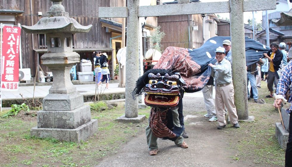 宿根木祭り
