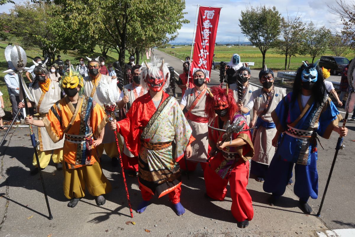 第21回 越後くがみ山酒呑童子行列