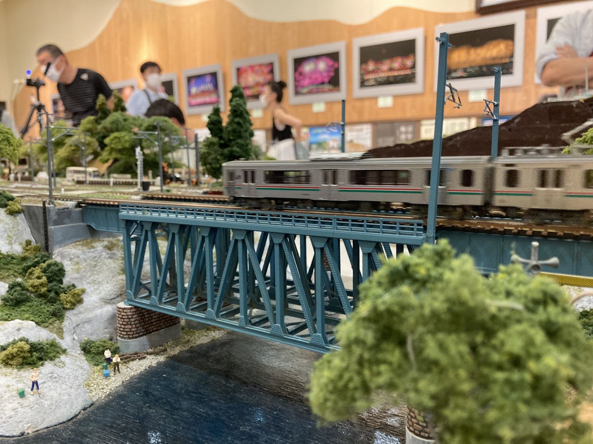 鉄道模型ジオラマ Nゲージ 神社の夏まつり