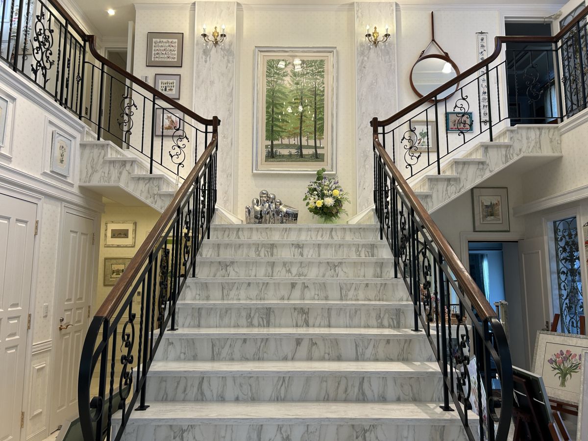 世界一の刺しゅう館」て何が世界一なの？秋葉区荻川のカフェ「はなの