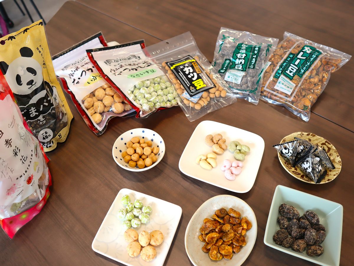 福来る！新潟のおいしい豆菓子を食べてみた「内山藤三郎商店」「成沢