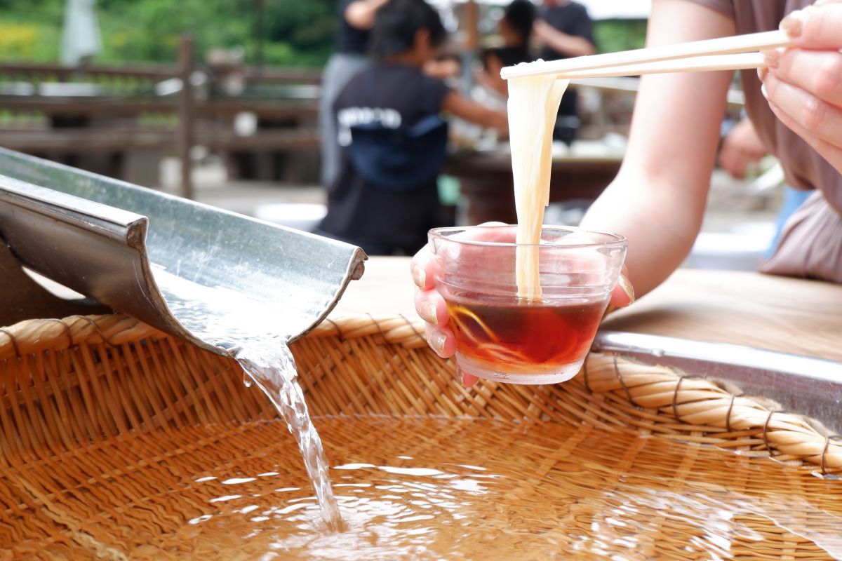 新潟 流し そうめん