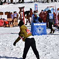 魚沼国際雪合戦大会
