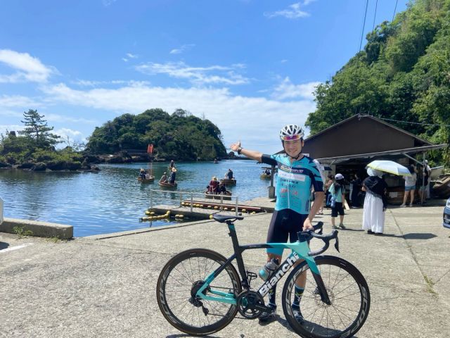「佐渡ゴールデンアイビス」に「中央日本四県黄金KAIDOサイクルルート」を実走していただきました!
