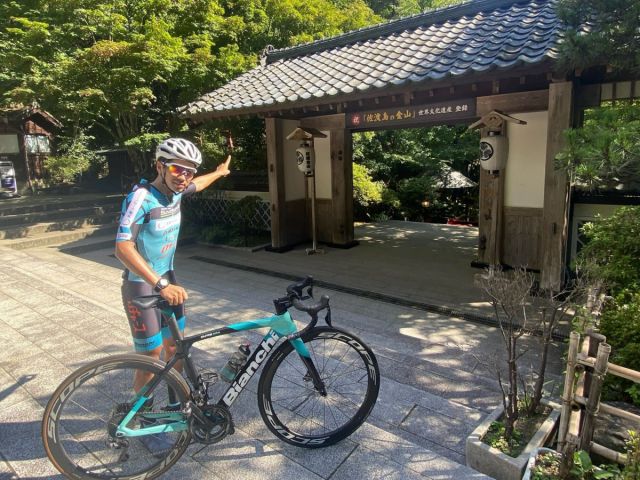 「佐渡ゴールデンアイビス」に「中央日本四県黄金KAIDOサイクルルート」を実走していただきました！