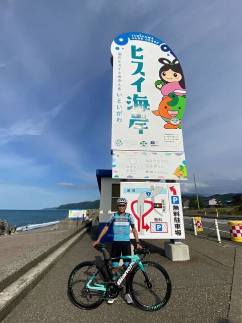「佐渡ゴールデンアイビス」に「中央日本四県黄金KAIDOサイクルルート」を実走していただきました！