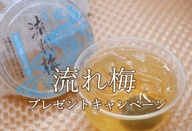 【LINE】流れ梅プレゼントキャンペーン