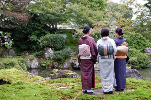 「着物で巡る秋のにいがた庭園街道」開催中