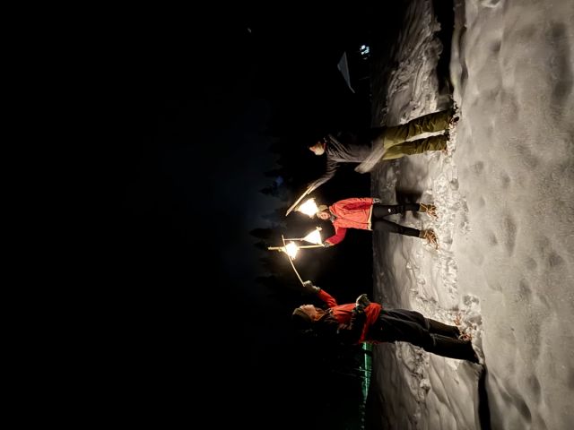 手作りランタンで歩こう！ 〜雪の森ナイトウォーク〈おにぎり＆温泉つき〉〜