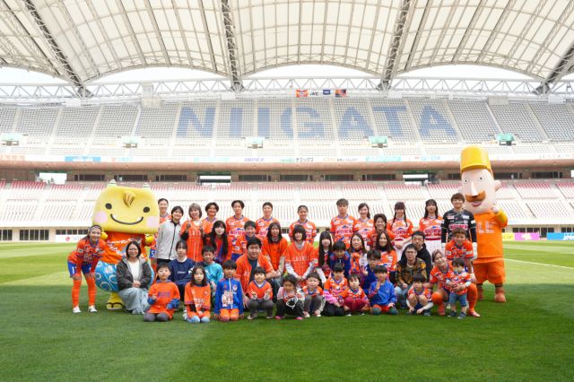  アルビレックス新潟レディース「1万人プロジェクト」試合イベントに「新潟県観光ブース」として出展しました