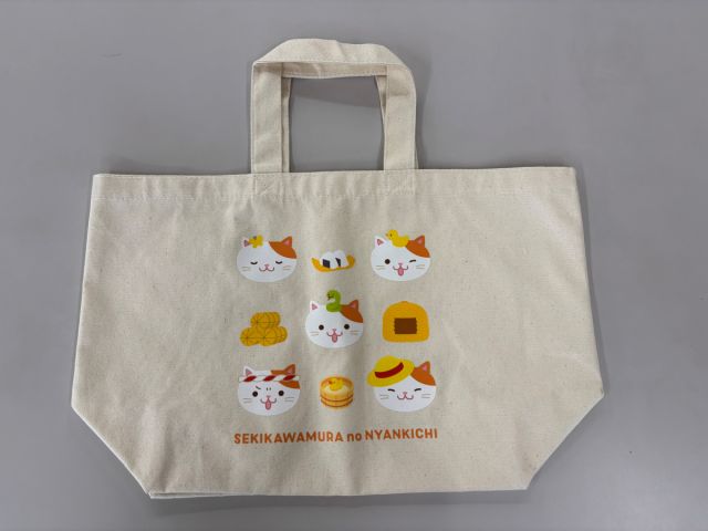 にゃん吉のトートバッグが出来ました！！