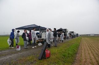 阿部寛さん主演ドラマ「下町ロケット」が燕市で撮影されました