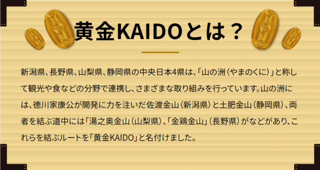 黄金KAIDO「葵の御紋巡礼の旅」キャンペーン開催中！