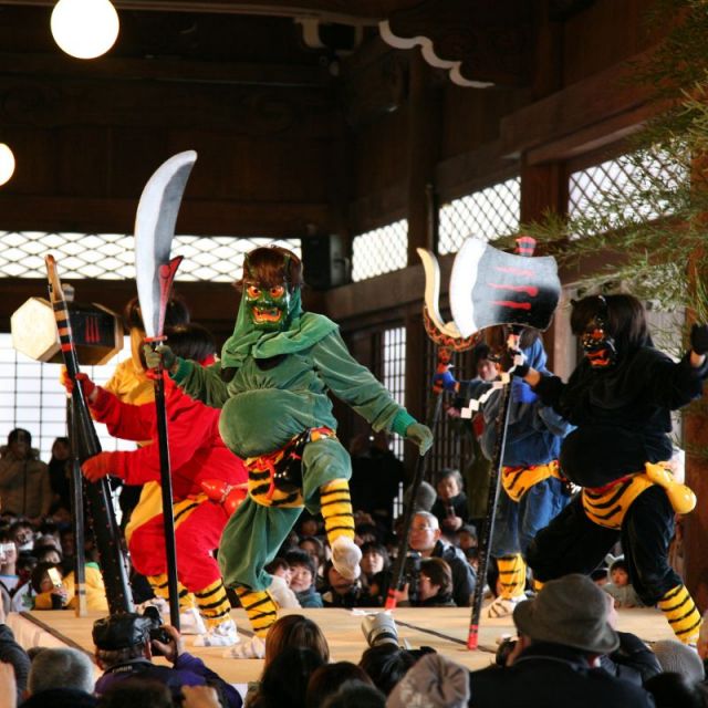 本成寺鬼踊り