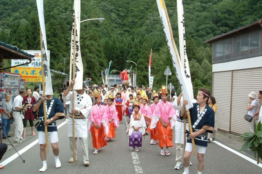 しただふるさと祭り～雨生の大蛇祭～