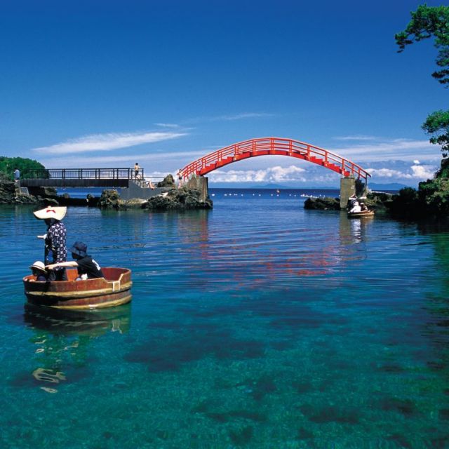 たらい舟体験（矢島体験交流館）