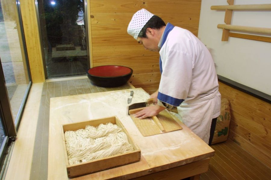 ブナの宿小会瀬　手打ちそば