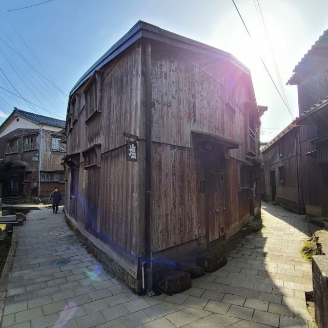 宿根木の街並み
