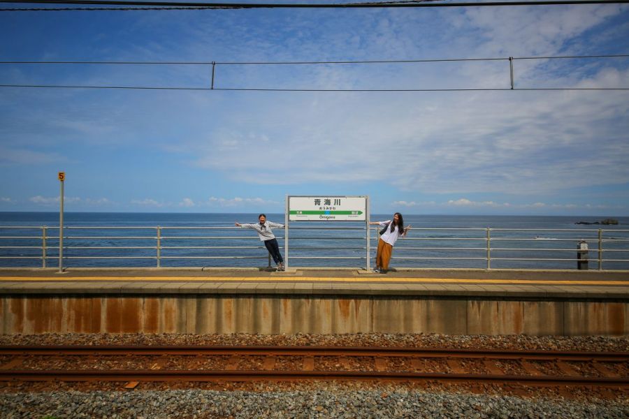 青海川駅