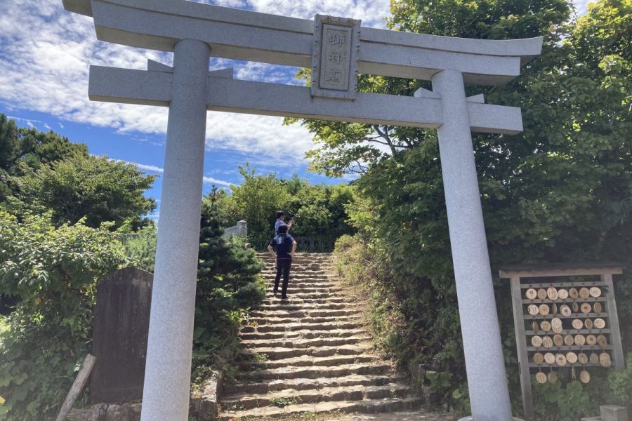 弥彦神社鳥居