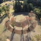 国指定史跡　古津八幡山遺跡