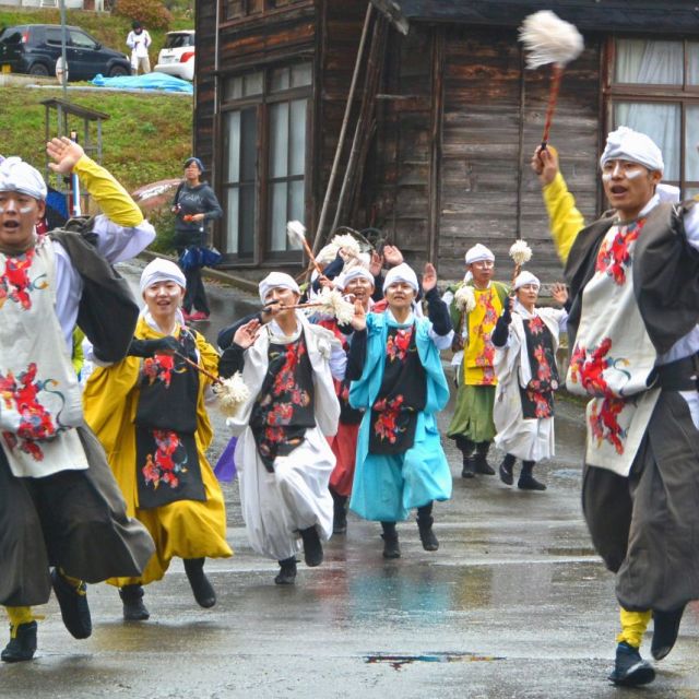わかとち大田楽／若栃収穫祭