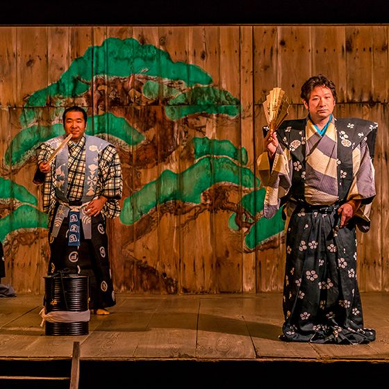 総社神社例祭宵宮狂言