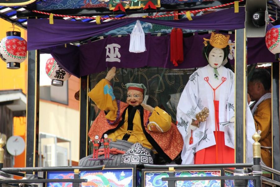 祭礼☆祭り「名古屋市山車調査報告書7 比良六所神社秋まつり 二福神車 