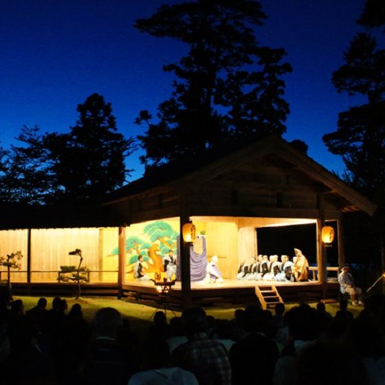 7月 天領佐渡両津薪能（演目：千手）