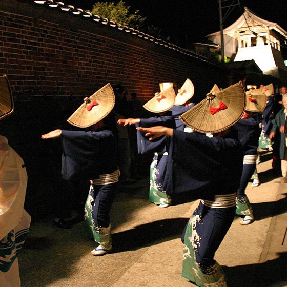 京町音頭流し 「宵乃舞」