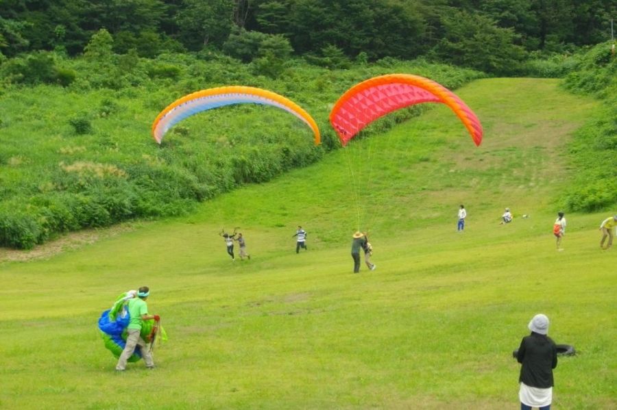 初心者のパラグライダー体験教室