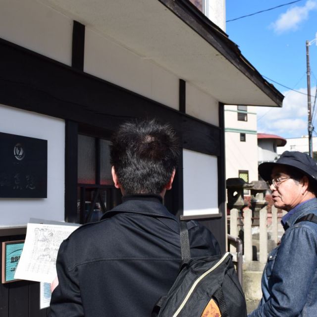 街をめぐる（胎内市観光ボランティアガイド）