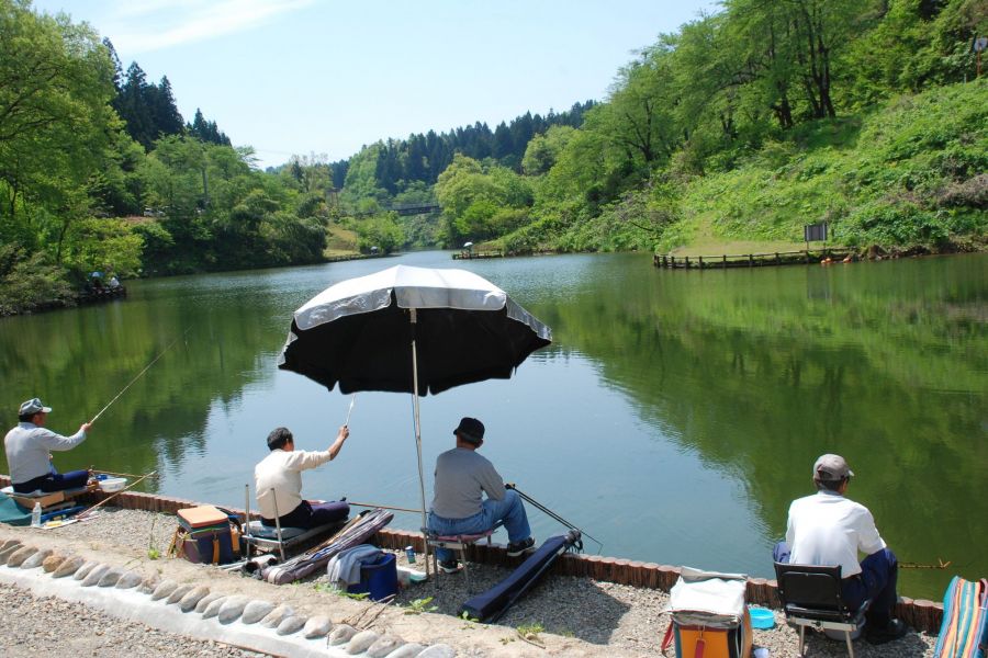 下条川ダム 釣り場 新潟の観光スポット 公式 新潟県のおすすめ観光 旅行情報 にいがた観光ナビ