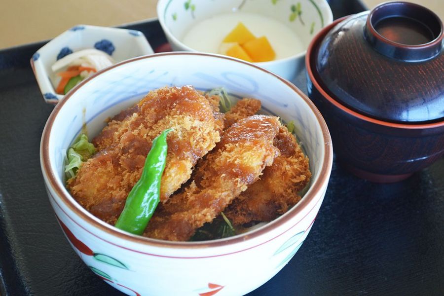 大根おろしふぐかつ丼