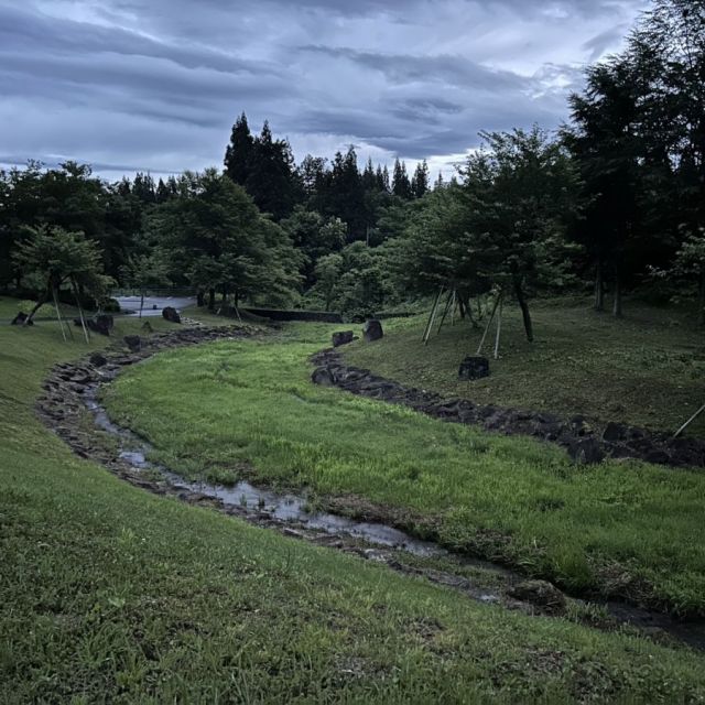奥只見レクリエーション都市公園　根小屋（ねごや）花と緑と雪の里