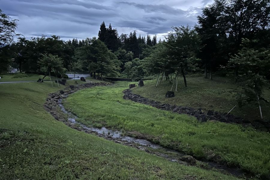 奥只見レクリエーション都市公園　根小屋（ねごや）花と緑と雪の里