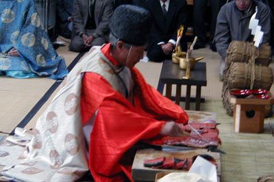 金峯神社の王神祭