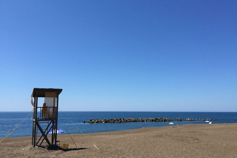 柿崎中央海水浴場（監視塔）