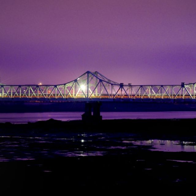 信濃川「長生橋」