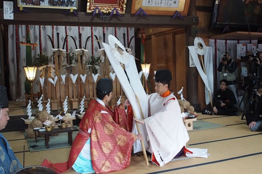 金峯神社王神祭