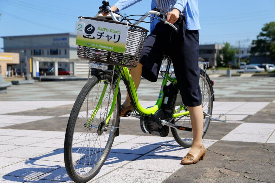 電動アシスト自転車「里チャリ」