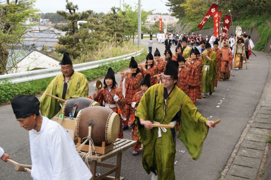 白山媛神社春季大祭