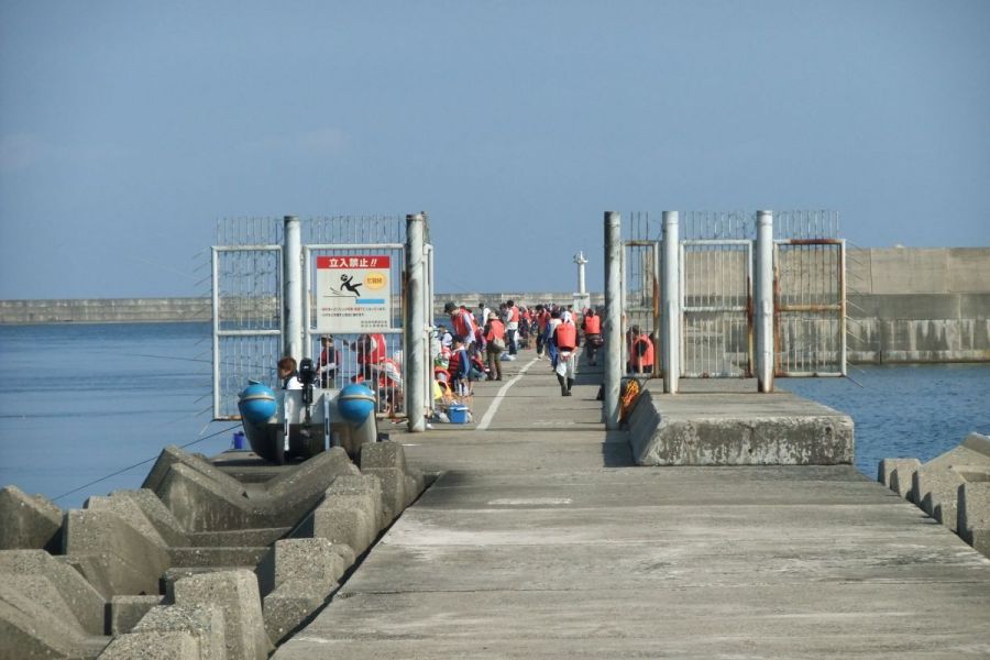 防波堤で出来る海釣り 新潟東港第2東防波堤 新潟の体験 公式 新潟県のおすすめ観光 旅行情報 にいがた観光ナビ