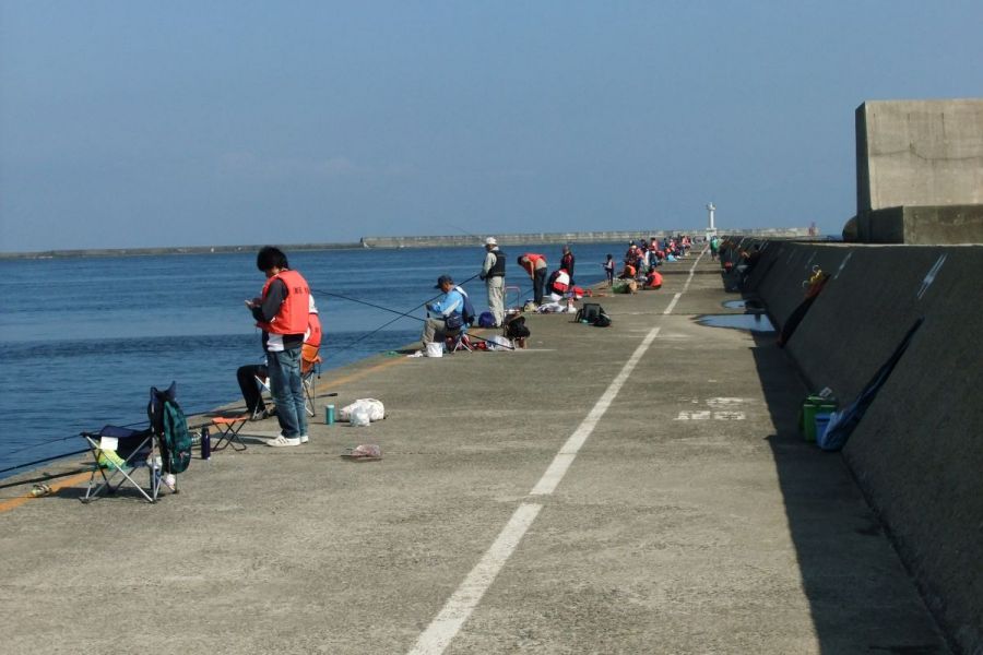 防波堤で出来る海釣り 新潟東港第2東防波堤 新潟の体験 公式 新潟県のおすすめ観光 旅行情報 にいがた観光ナビ