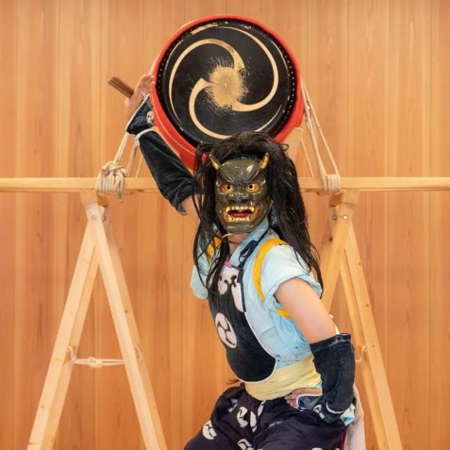 鬼太鼓ってなに？！神の化身 鬼になって踊ってみよう！文化アクティビティプラン