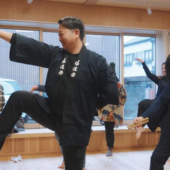 佐渡島で学ぶ　伝統芸能鬼太鼓