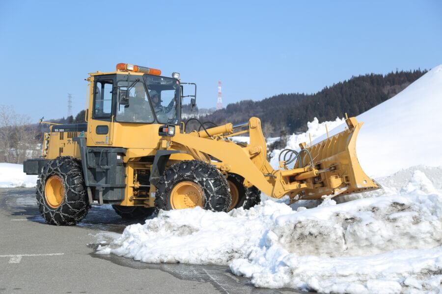 除雪車体験