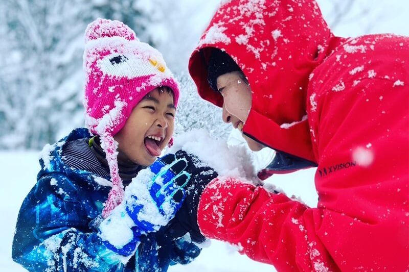 【はじめての雪遊び体験】 ゆきぐにたんけんたい（あてま 森と水辺の教室 ポポラ）